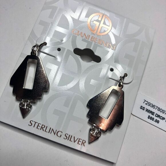 175 Giani Bernini sterling silver  925 1.5" dangle drop earrings - Picture 1 of 2
